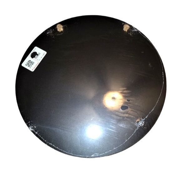 Double Sided Hanging Chalkboard Sign 11.5" DiameterX0.375" Thick - Picture 2 of 4